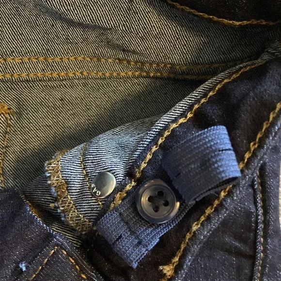 Lot of 2 size 8 regular stretch super skinny dark wash jeans - Picture 3 of 3